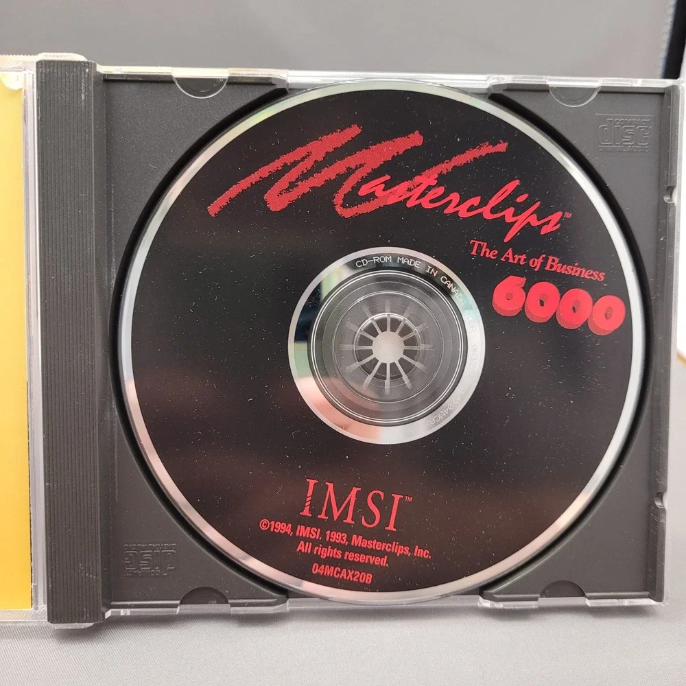 MasterClips 6000 Premium Image Collection by IMSI (CD-ROM, 1997)